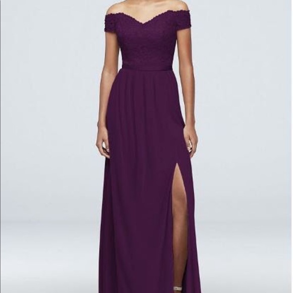 David's Bridal Dresses & Skirts - NWT David’s Bridal Lace Bridesmaid Dress Size 6